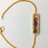 Multi Color Stone Bracelet