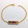 Multi Color Stone Bracelet
