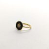 Black Enamel Ring