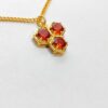 Trio Studded Necklace