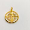 Crossover Halo Pendant