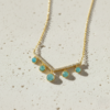 Chevron Amazonite Necklace for Her