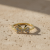 Dainty Bow CZ Ring