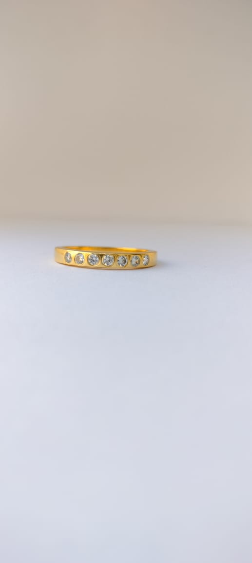 Flush Gemstone Ring