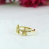 Beach Style Starfish Adjustable Ring