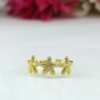 Beach Style Starfish Adjustable Ring