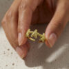 Beach Style Starfish Adjustable Ring