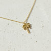 Gold Palm Tree Necklace