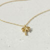 Gold Palm Tree Necklace