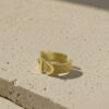 Gold Belt Design Ring for Him