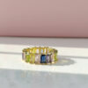 Full Eternity Gemstone Ring