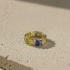 Full Eternity Gemstone Ring