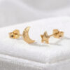 Celestial Moon Star Earrings