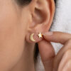 Celestial Moon Star Earrings