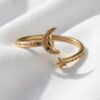 Celestial Moon Star Ring