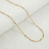 Minimal Ball Chain Necklace