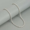 Twisted Rope Chain Necklace
