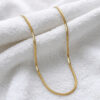 Sleek Snake Chain Necklace