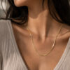 Sleek Snake Chain Necklace