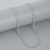 Gold Beaded Chain Necklace